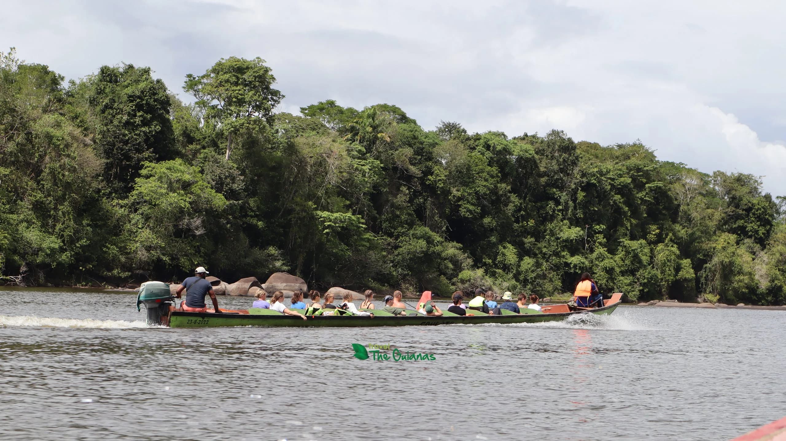 Suriname rainforest river